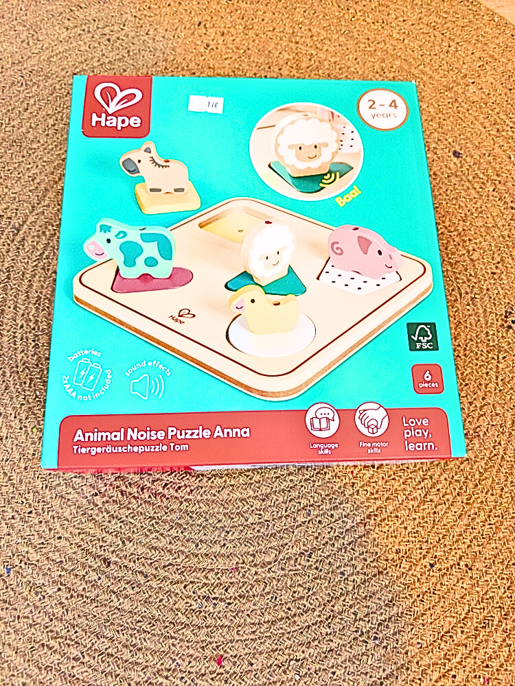 Puzzle sonore animaux de la ferme Hape