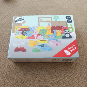 Casse tête alphabet en bois