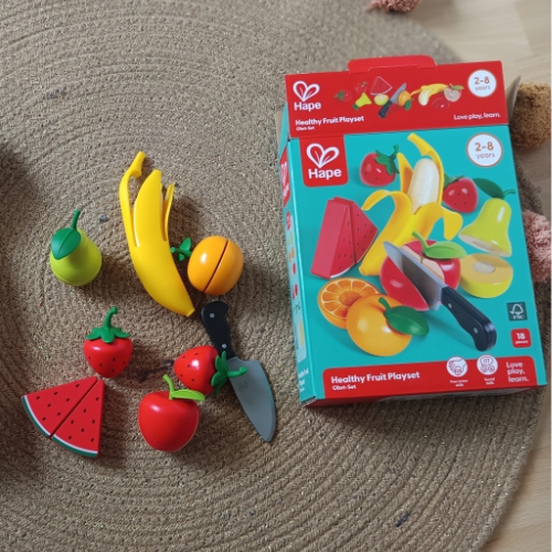 Jouets en bois fruits frais à découper Hape