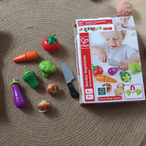 Jouets en bois légumes du jardin à découper Hape