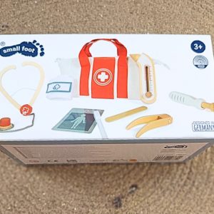 Mallette en bois Docteur Rouge