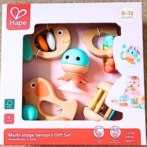 Coffret Sensoriel 1er âge - Jouets d'éveil HAPE